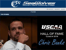 Tablet Screenshot of gosmccseawolves.com
